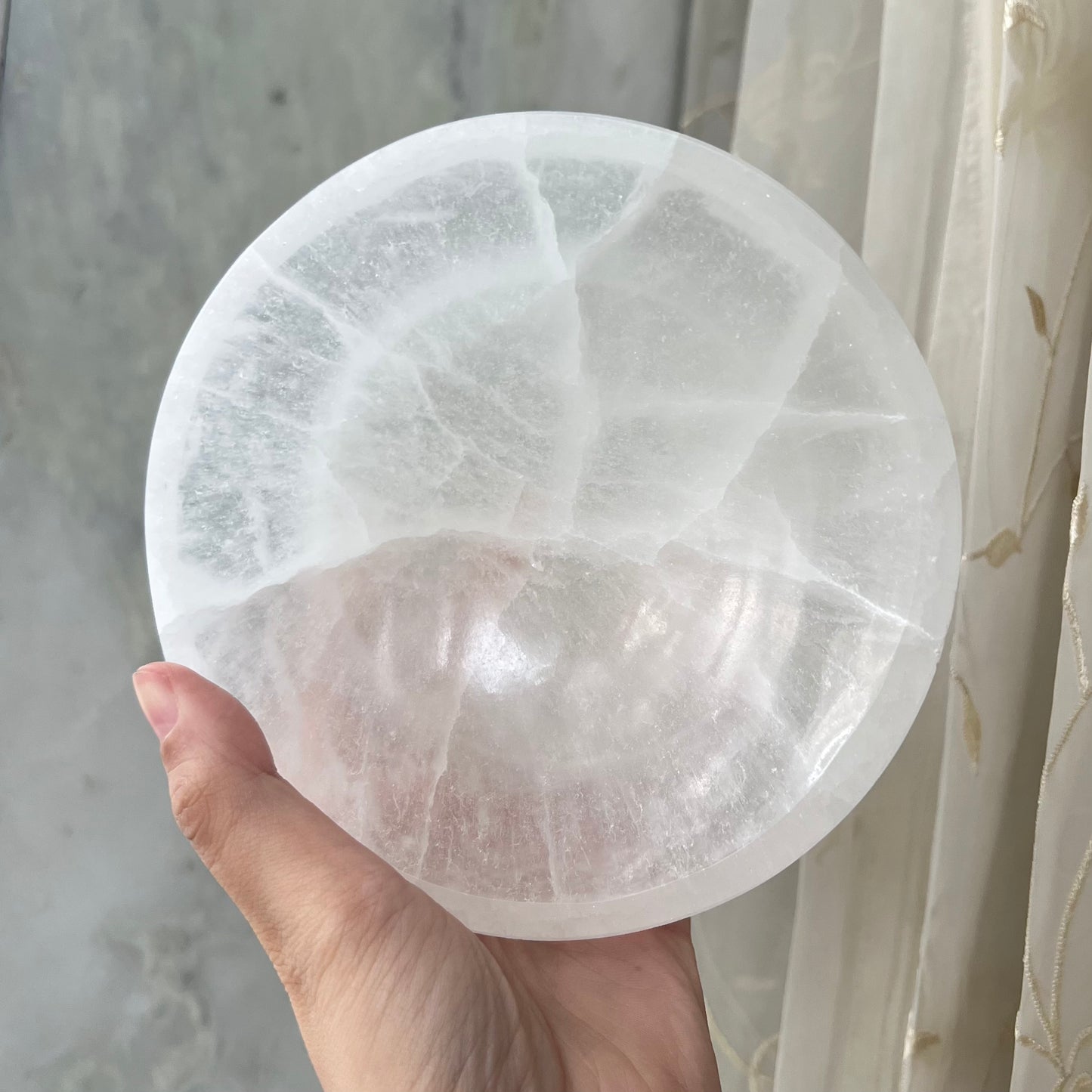 Selenite Crystal Charging Plate/Bowl 1kg