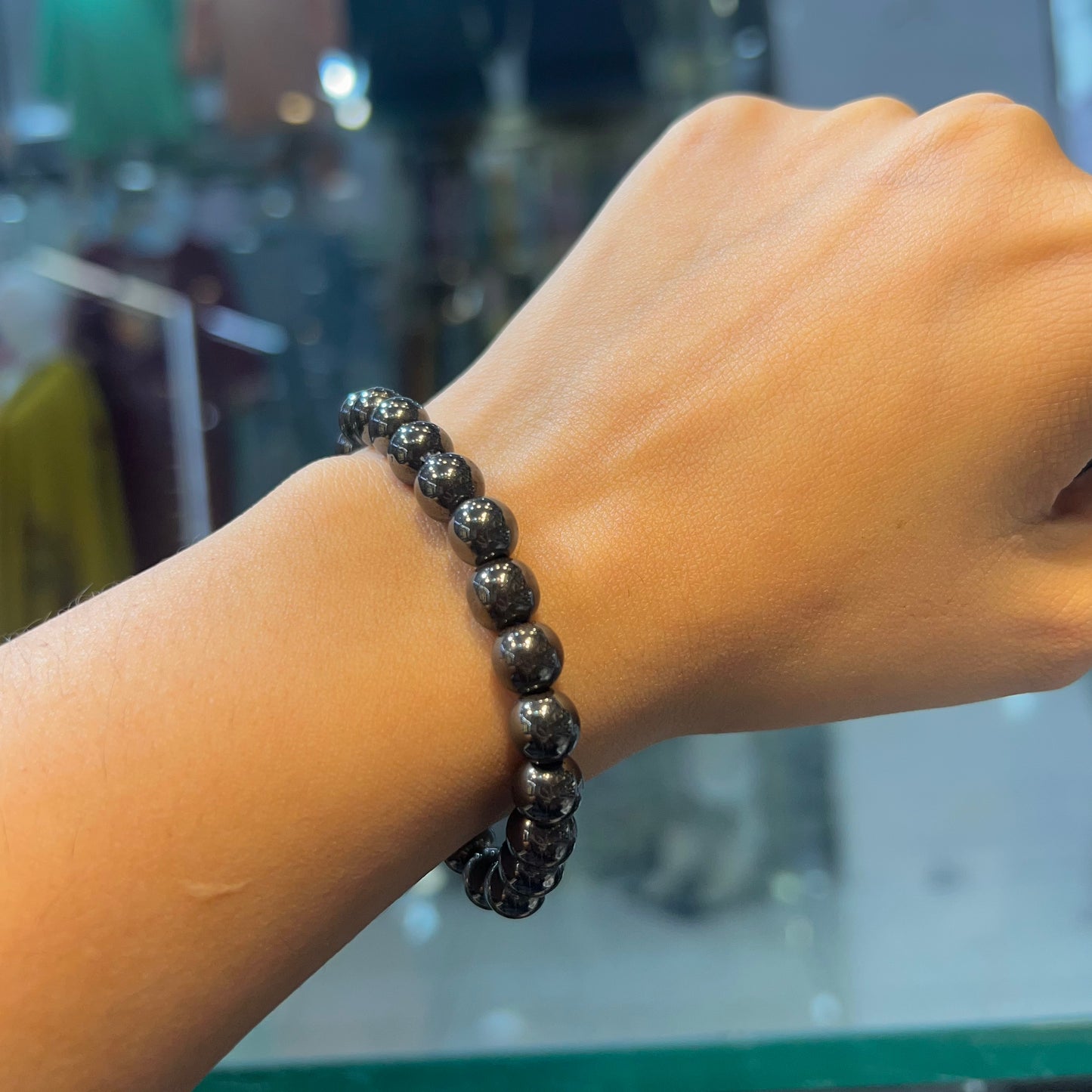 Hematite Crystal Bracelet