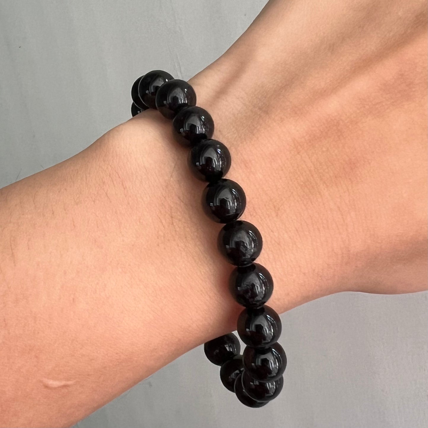 Black Tourmaline Crystal Bracelet