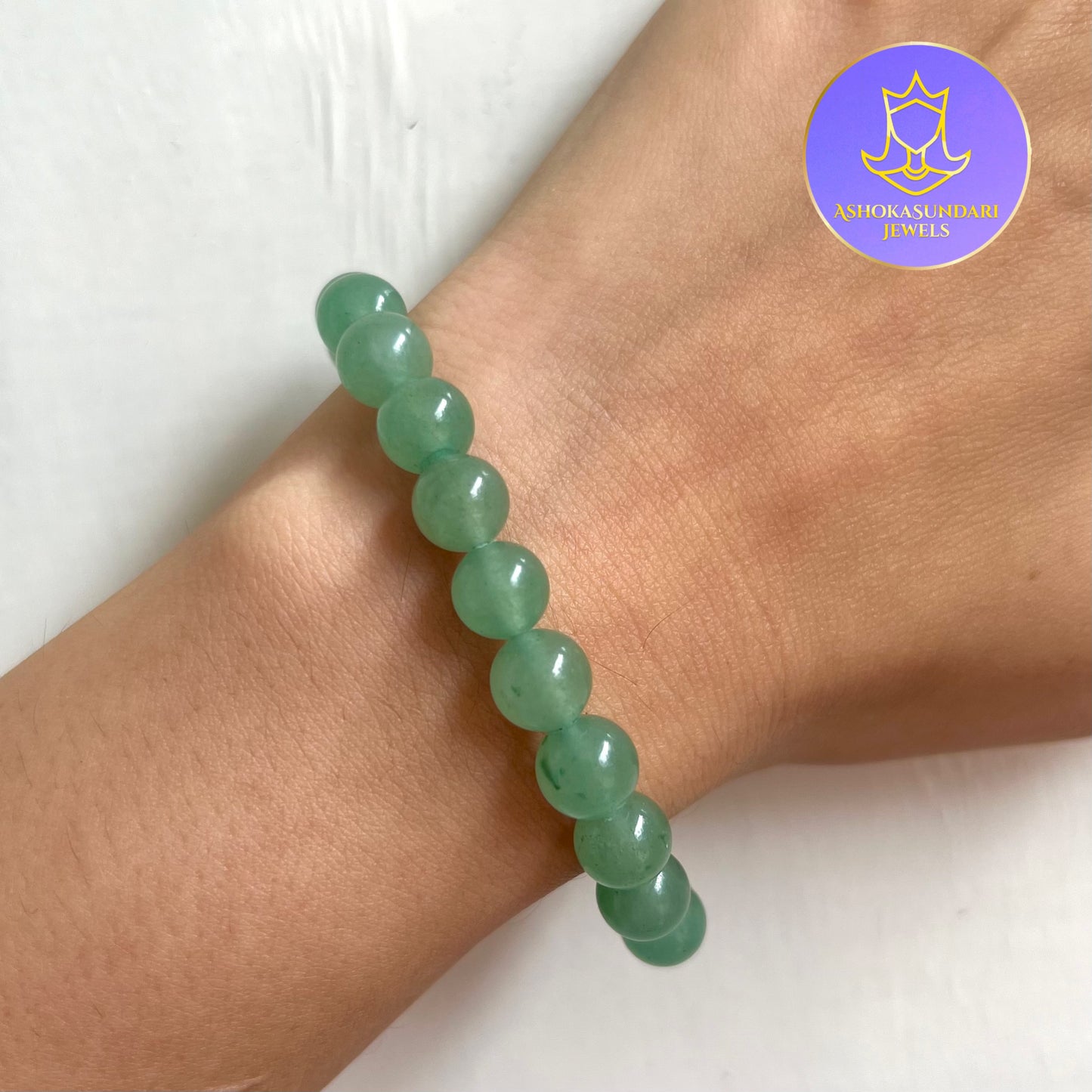 Green Jade Aventurine Crystal Bracelet