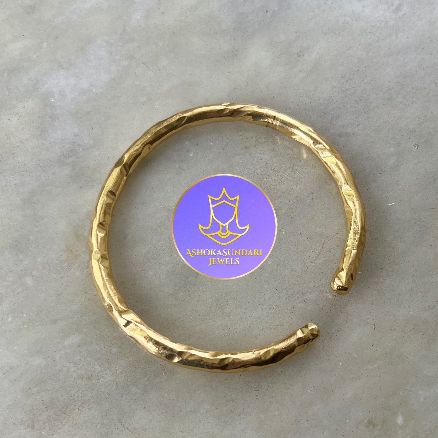 Gold Kada Bangle