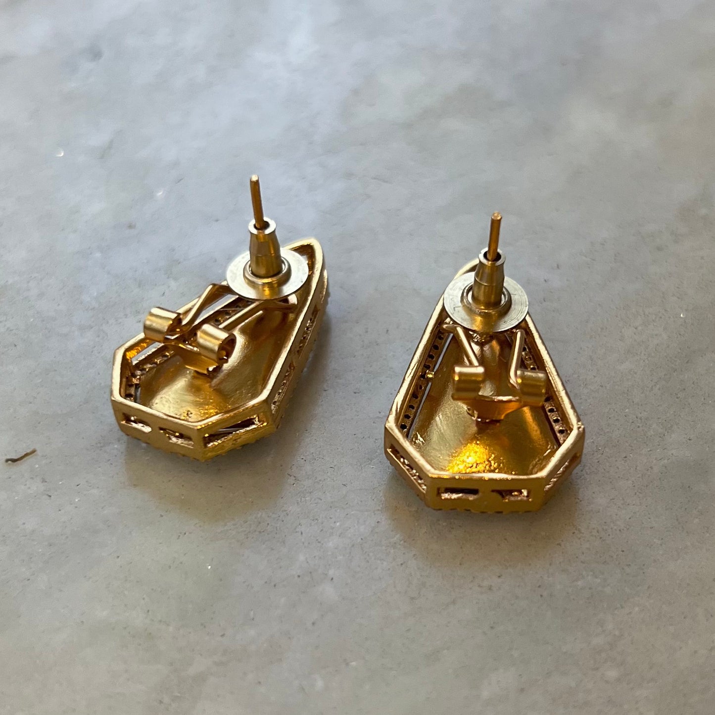 Parineeti Chopra Polki Kundan Diamond AD stone Stud Earrings