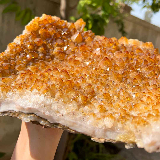 Lux Citrine Quartz Crystal 3.5 Kg