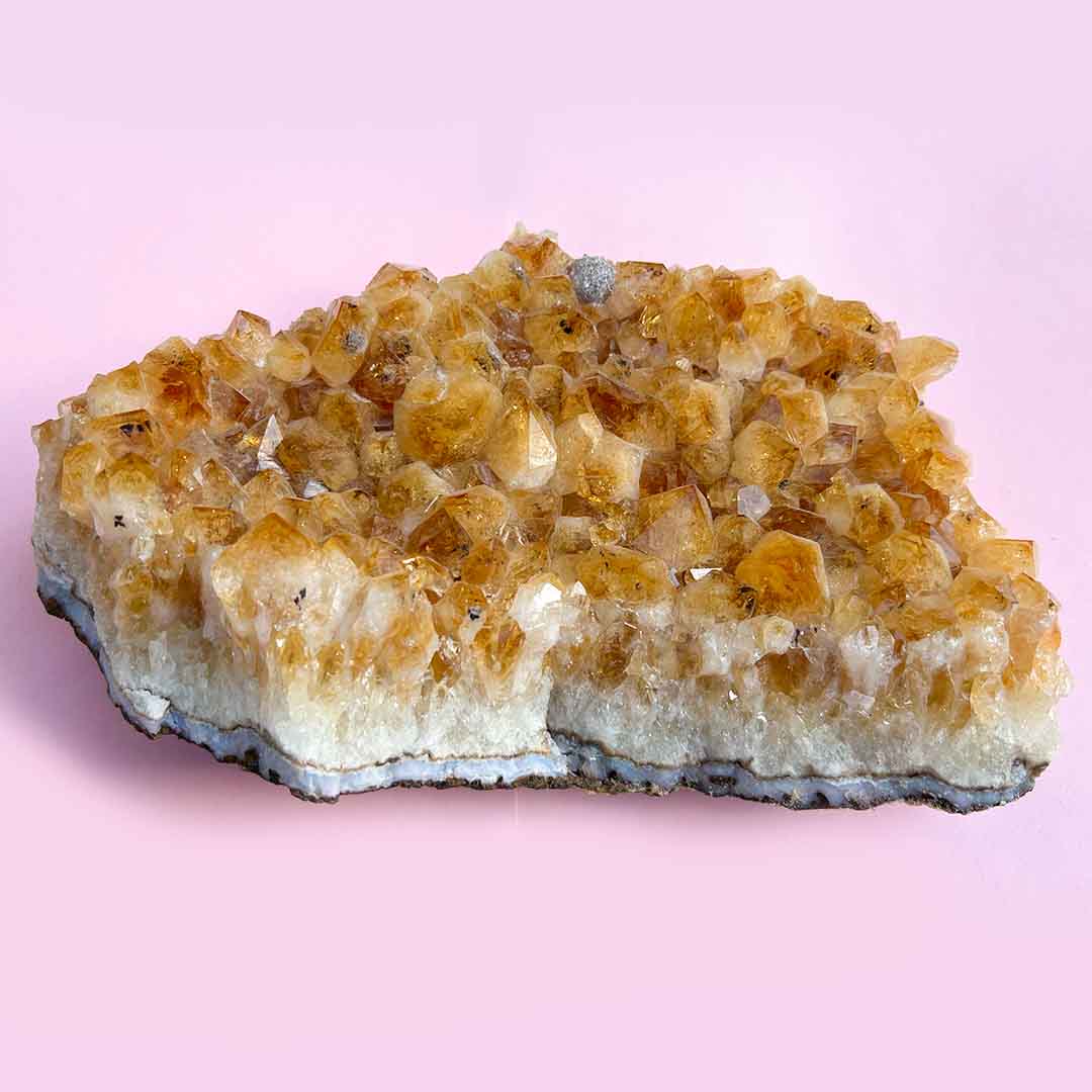 Citrine Quartz Crystal 2.08 Kg