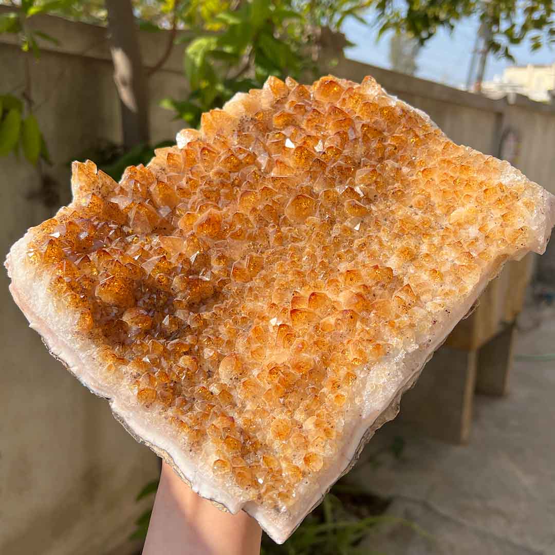 Lux Citrine Quartz Crystal 3.5 Kg