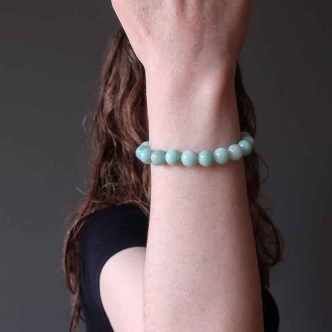 Indian Amazonite Crystal Bracelet