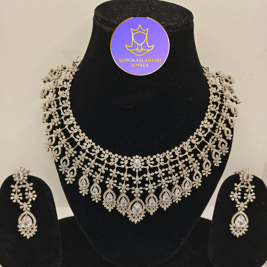 Aditi Rao Hydari Zirconia Stone AD Dulhan Set