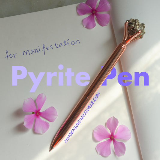 Pyrite Crystal Pen