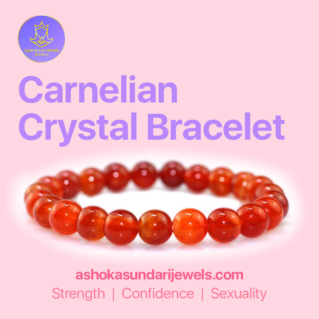 Carnelian Crystal Bracelet