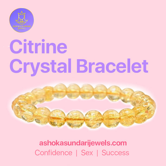 Citrine Crystal Bracelet