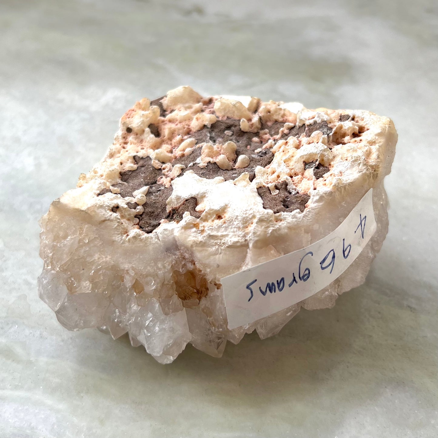 Raw Clear Quartz Stone 0.49 KG