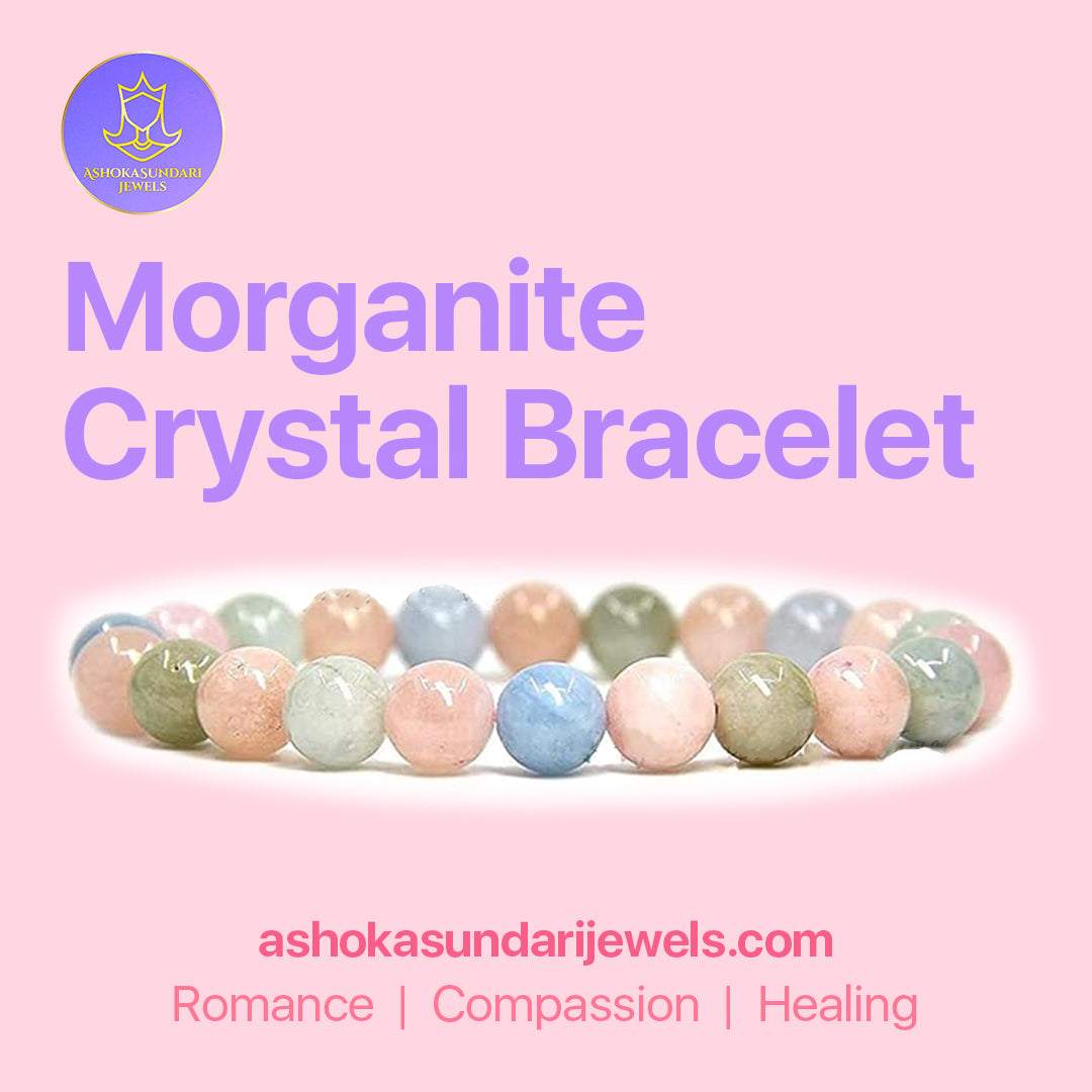 Morganite Crystal Healing Bracelet