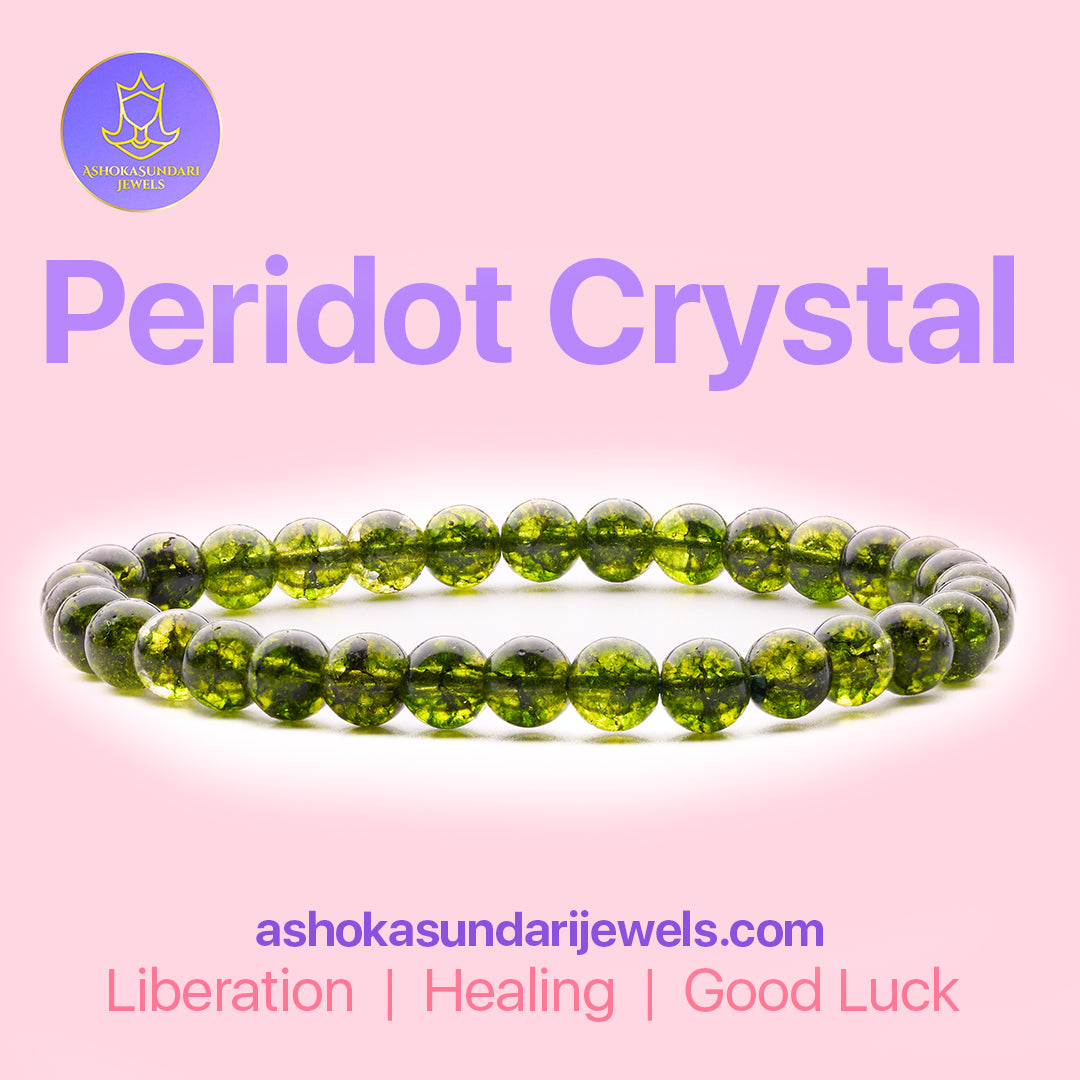 Peridot Crystal Healing Bracelet