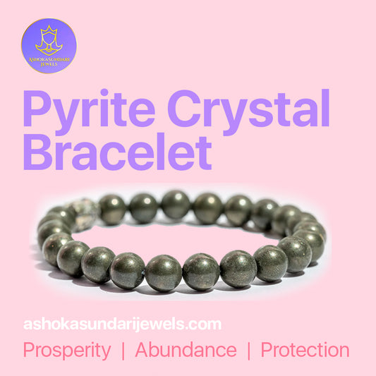 Pyrite Healing Crystal Bracelet