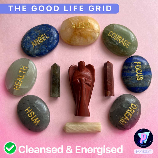 The Good Life Crystal Grid