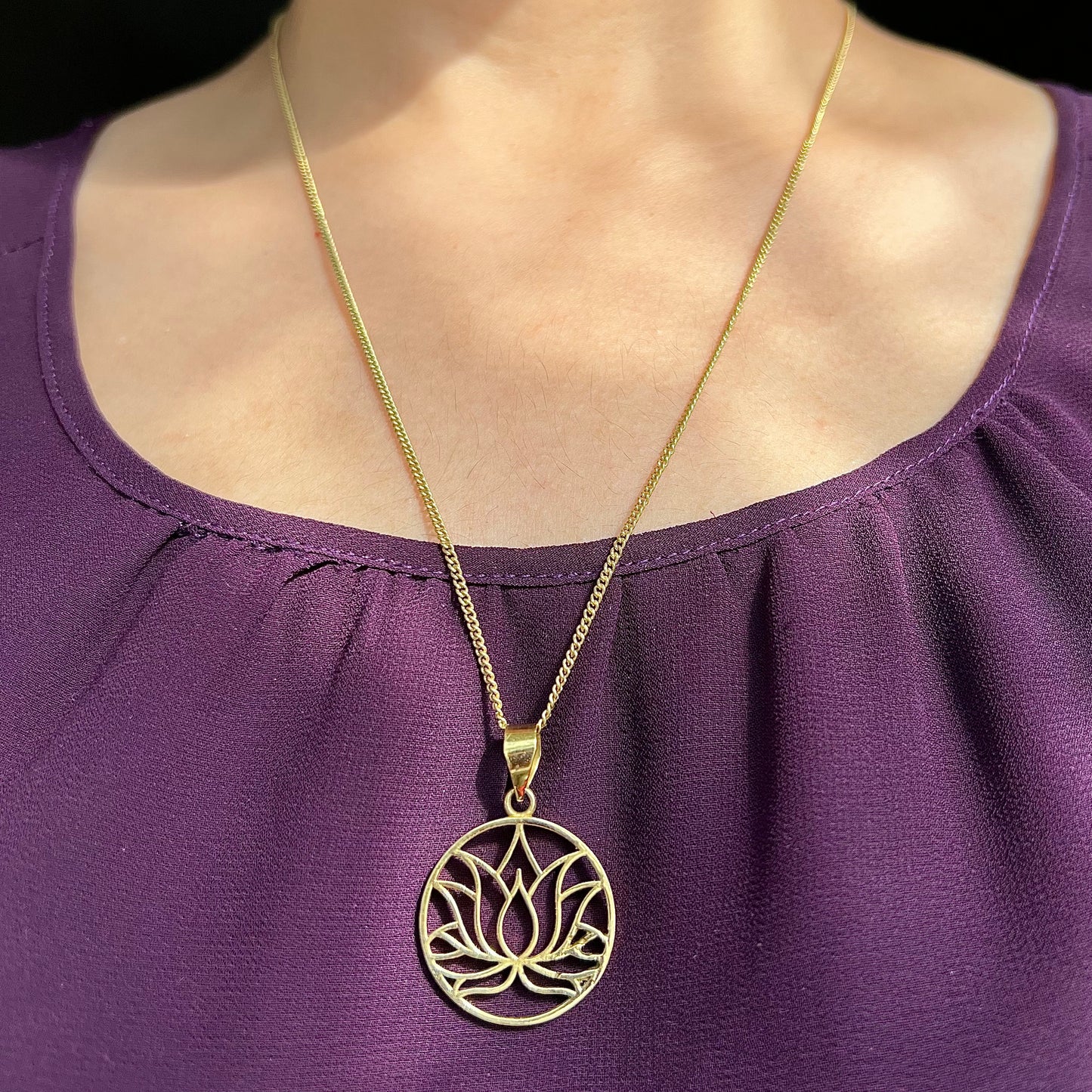 Lotus Potion Pendant Chain