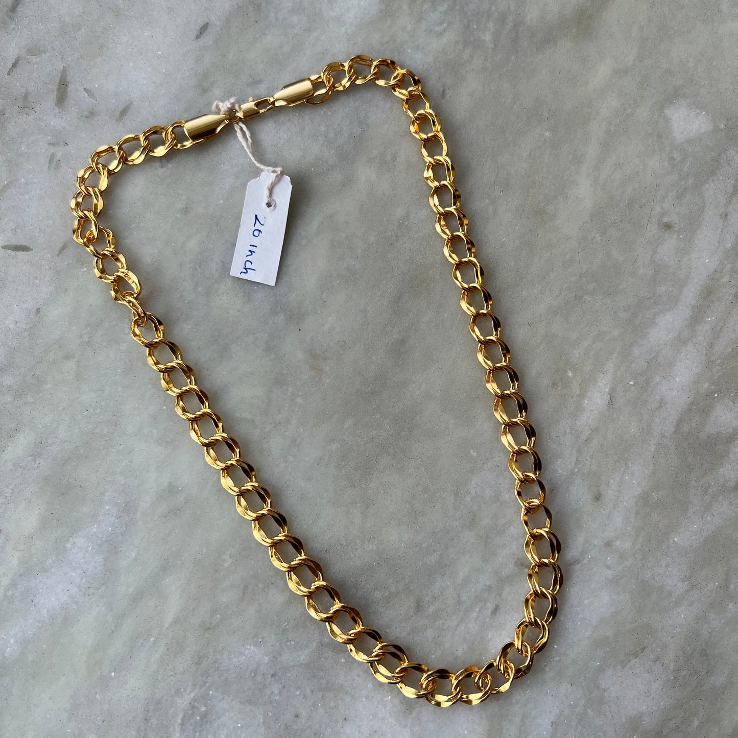 Gold Chain for Men (20 Inch Long)
