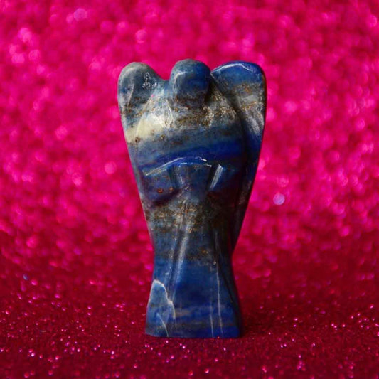 Lapis Lazuli Crystal Angel - Pocket Size